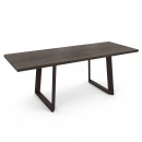 ARMAD стол раздвижной 160 камень темный/Антрацит